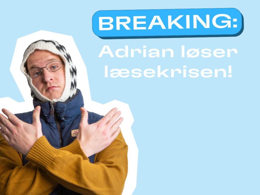 Adrian løser læsekrisen