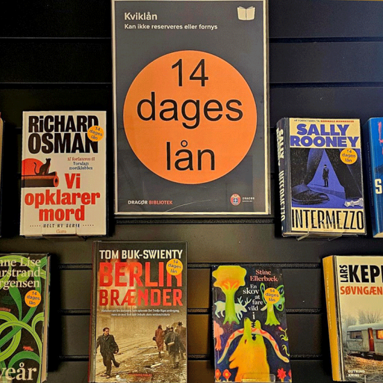 Skilt med teksten Kviklån - 14 dages lån