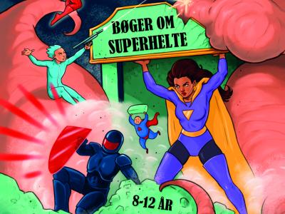 Bøger om superhelte 8-12 år